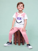 Toonyport Boys' Playful Outfit: T-Shirt and Jogger Pants