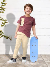 Toonyport Boys' Playful Outfit: T-Shirt and Jogger Pants