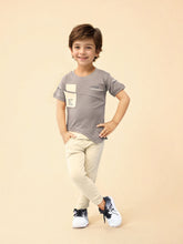 Toonyport Boys' Playful Outfit: T-Shirt and Jogger Pants