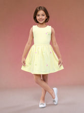 Toonyport Girls Printed Fit & Flare Dress