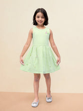 Toonyport Girls Printed Fit & Flare Dress