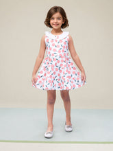 Toonyport Girls Printed Fit & Flare Dress