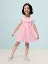 Toonyport Girls Printed Fit & Flare Dress