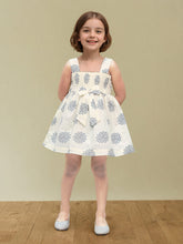 Toonyport Girls' Printed Fit and Flare Dress