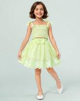 Toonyport Girls' Top and Skirt Sets