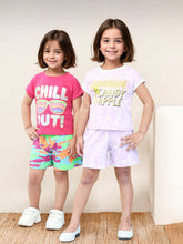 Toonyport Pack Of 2 Pure Cotton Clothing Sets - Girls'
