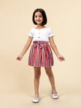 Toonyport Girls Cotton Printed Fit & Flare Dress