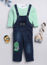 Infant Printed Dungarees | Charming Designs for Babies