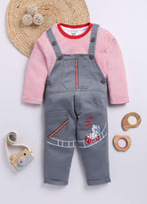 Infant Printed Dungarees | Charming Designs for Babies