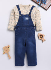 Infant Printed Dungarees | Charming Designs for Babies