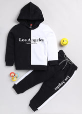 Toonyport Boys' Printed Sweatshirt with Jogger Set