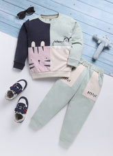 Toonyport Printed Comfy T-shirt with Jogger Set