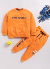 Toonyport Boys' Printed Cotton T-Shirts with Jogger Set