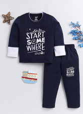 Toonyport Fashionable Sweatshirts With Sweatpant Winter Wear Sets