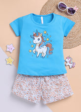 Toonyport Girls' Magical Unicorn Clothing Set