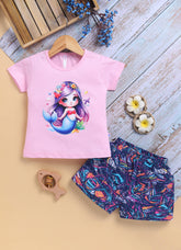 Toonyport Girls' Magical Mermaid Clothing Set