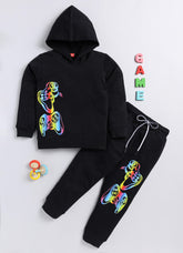 Toonyport Boys' Printed Sweatshirt with Jogger Set