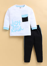 Toonyport Printed Comfy T-shirt with Jogger Set