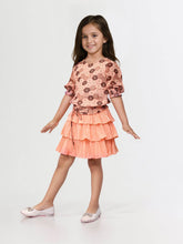 Printed Skirt & Top Sets For Girls
