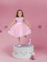 Toonyport Girls Printed Fit & Flare Dress