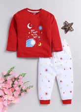 Toonyport Girls' Fashionable Top With Jogger Winter Wear Sets