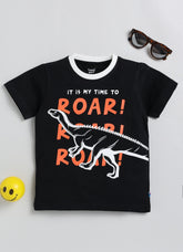 Toonyport Graphic Printed Half Sleeves Summer T-Shirt For Boys