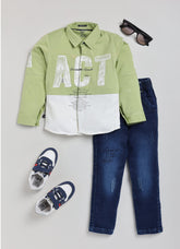Toonyport Boys Shirt & Jeans Sets for Winter Season