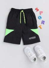 Toonyport Colourblock Cotton Summer Shorts For Boys