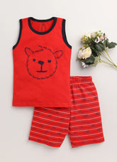 Toonyport Striped Pants & T-shirt Set For Boys