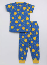 Toonyport Comfortable Kids' Printed Pure Cotton T-Shirt With Jogger