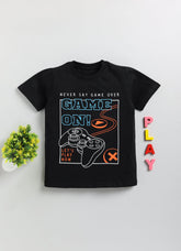 Toonyport Gaming Printed Half Sleeves Summer T-Shirt For Boys