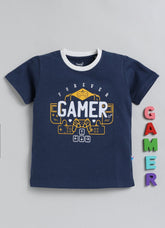 Toonyport Graphic Printed Half Sleeves Summer T-Shirt For Boys