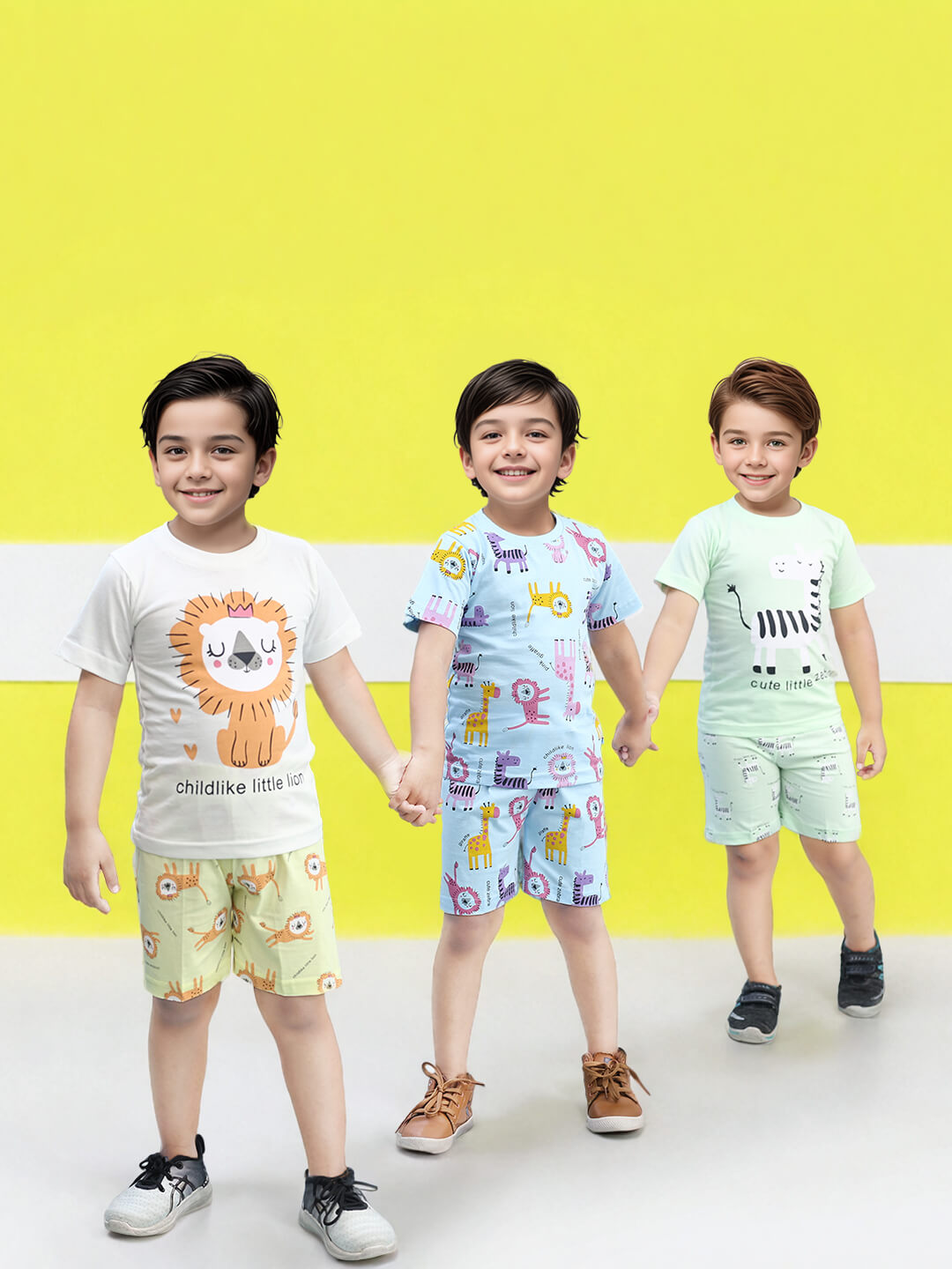 Kid Fun Cloth Playful Charming Cotton Clothing Sets for Kids! – Toonyport
