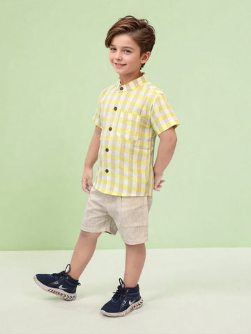 Toonyport Boys' Smart Cotton Clothing Set