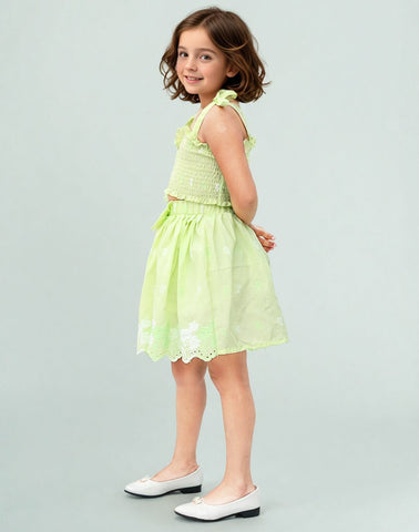 Toonyport Girls' Top and Skirt Sets