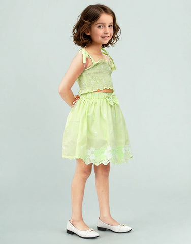 Toonyport Girls' Top and Skirt Sets