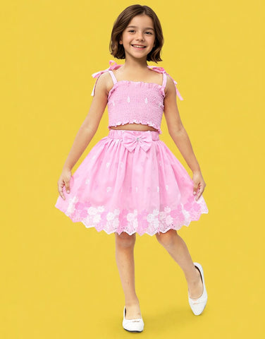 Toonyport Girls' Top and Skirt Sets