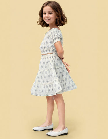 Toonyport Girls' Top and Skirt Sets