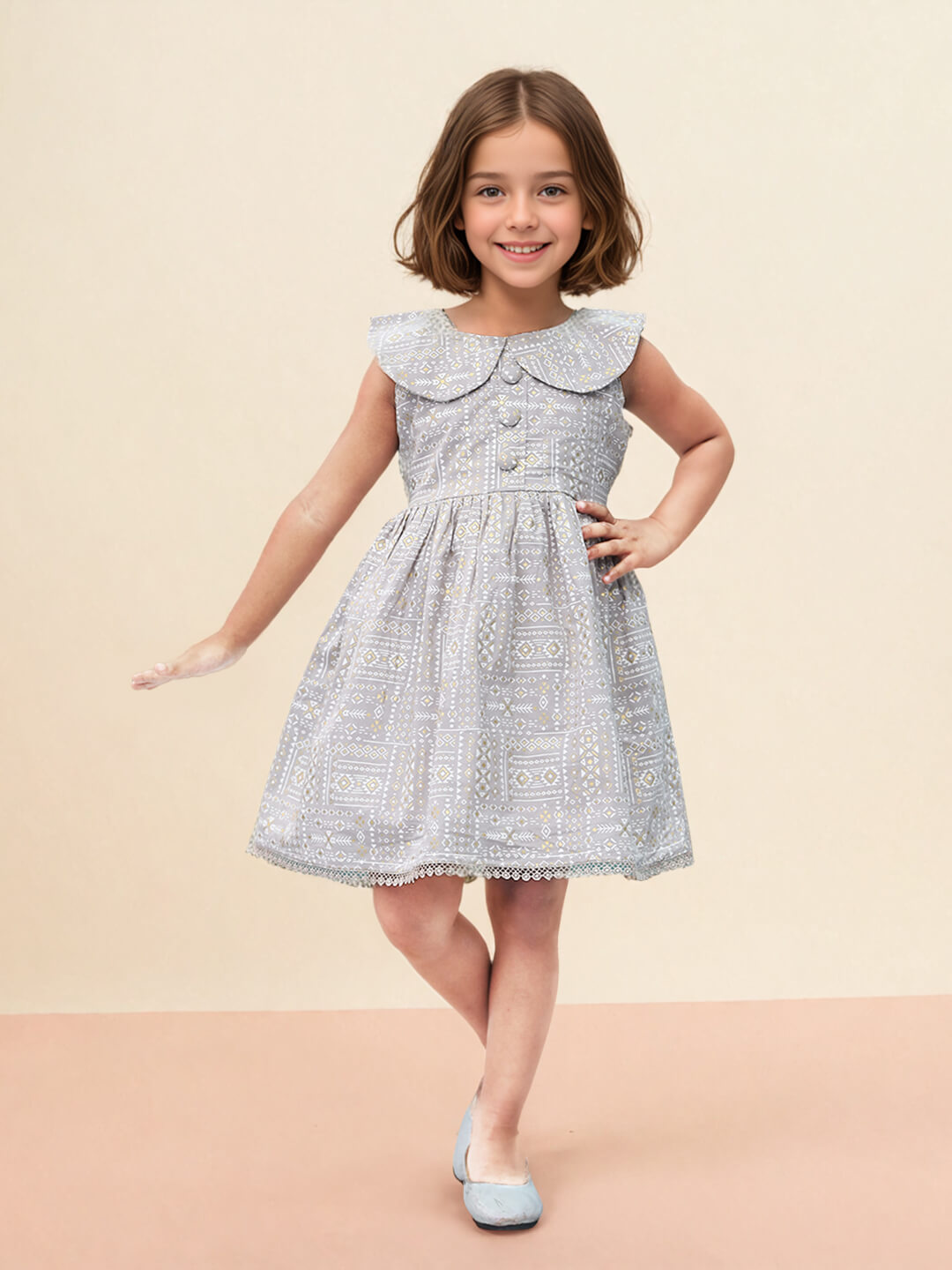 Toonyport Girls' Fit and Flare Dress