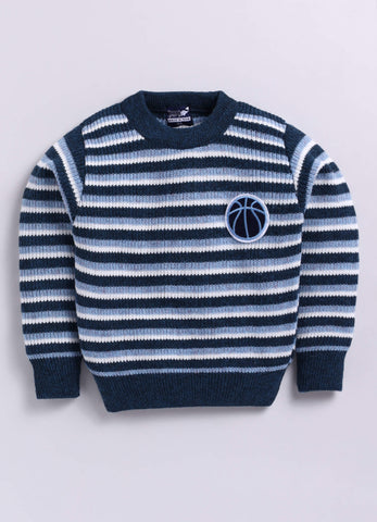 Kids' Printed Woolen Sweaters