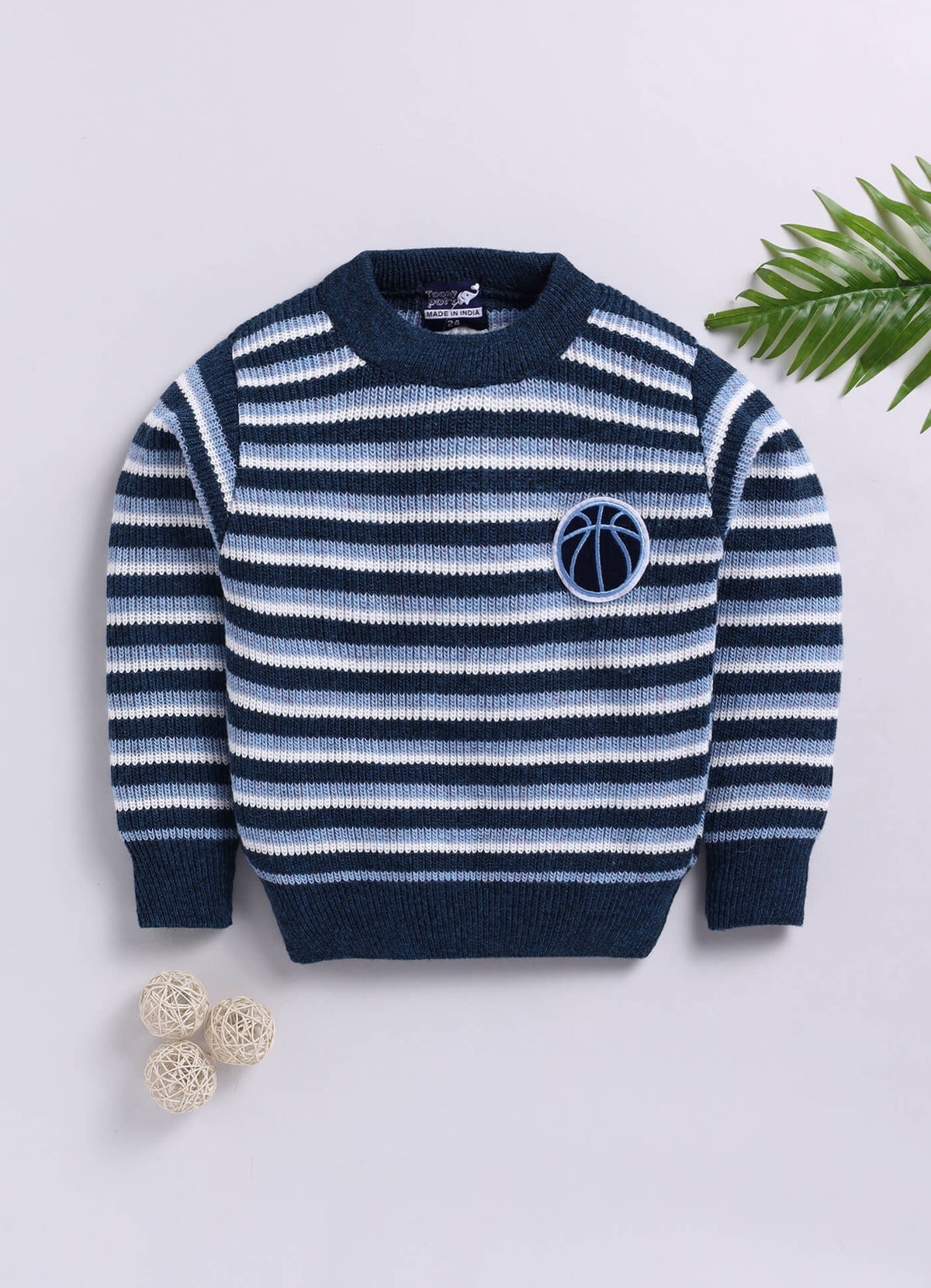 Kids' Printed Woolen Sweaters