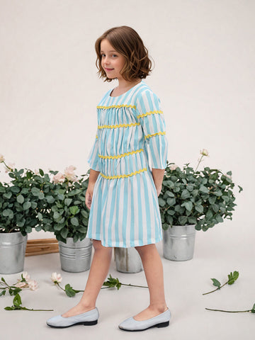 Toonyport Girls' Fit and Flare Dress