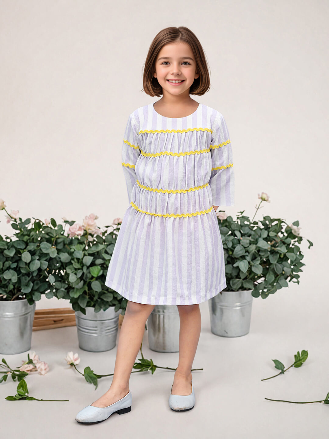 Toonyport Girls' Fit and Flare Dress