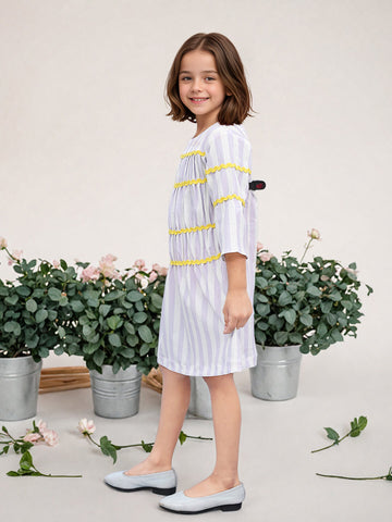 Toonyport Girls' Fit and Flare Dress