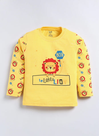 Toonyport Boys' Cute Animal Printed Comfy Clothing Set