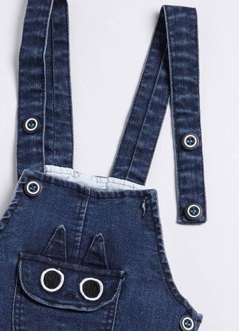 Infant Printed Dungarees | Charming Designs for Babies