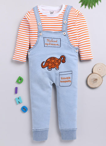 Infant Printed Dungarees | Charming Designs for Babies
