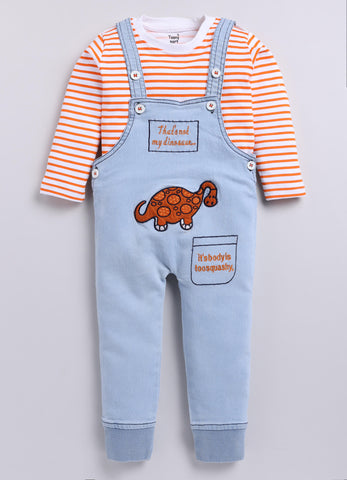 Infant Printed Dungarees | Charming Designs for Babies
