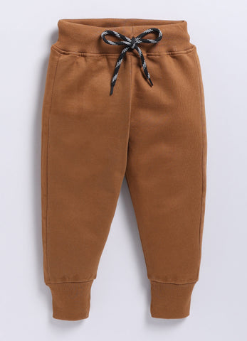 Boys' Printed Cotton T-Shirts with Jogger Set