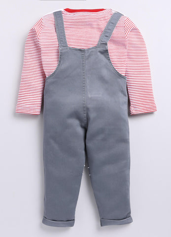 Infant Printed Dungarees | Charming Designs for Babies